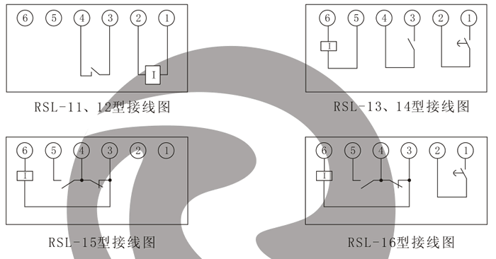 RSL-12產(chǎn)品接線圖