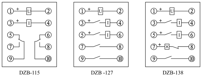 DZB-127內部接線圖