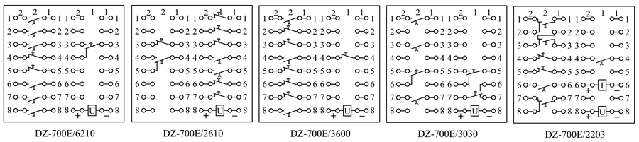 DZ-700E/6210內部接線圖