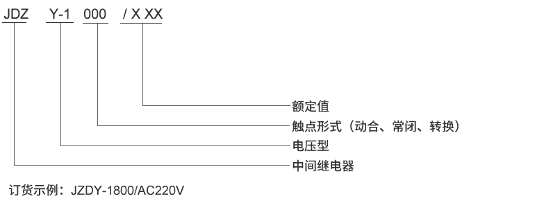 JDZY-1040型號及其含義