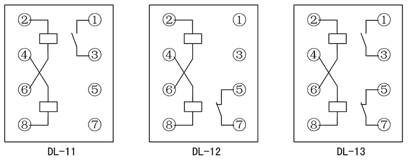 DL-11內(nèi)部接線圖