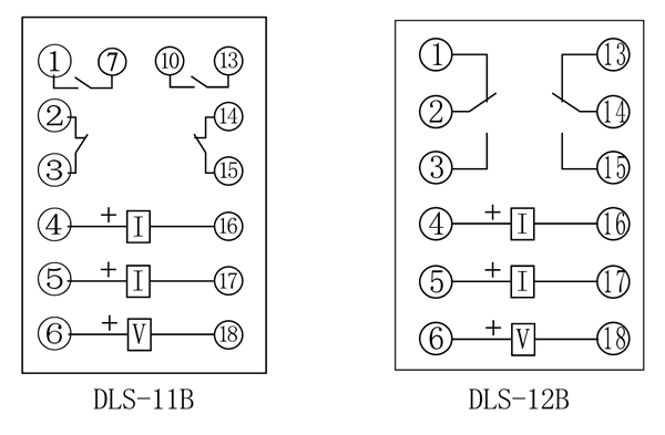 DLS-11B內部接線圖